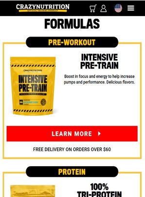 buy crazy nutrition